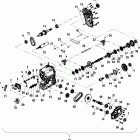 A11RB42AA/A11RD50AA/AB/A11RF50AA RANGER Gearcase (6x6)