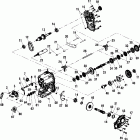 C11RB42AA/C11RD50AA/AB/C11RF50AA UTV 2X4/4X4/6X6 Gearcase (2x4)