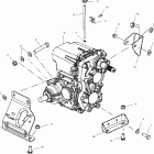 C10RD50AA UTV 4X4 Крепление КПП