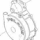 C10RD50AA UTV 4X4 Кожух маховика