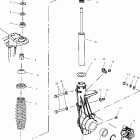C11RB42AA/C11RD50AA/AB/C11RF50AA UTV 2X4/4X4/6X6 Передняя стойка