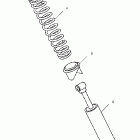 C10RD50AA UTV 4X4 Rear shock