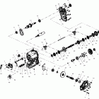 C10RB42AA UTV 2X4 Редуктор