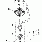 C10CD50AA PTV 4X4 Селектор переключения передач