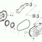 C10RD50AA UTV 4X4 Кожух сцепления