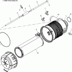 C11RB42AA/C11RD50AA/AB/C11RF50AA UTV 2X4/4X4/6X6 Воздушный фильтр