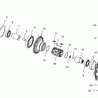 C10RD50AA UTV 4X4 Front housing mounting
