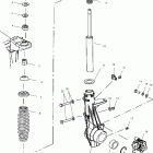 C10RD50AA UTV 4X4 Передняя стойка
