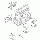 FX SUPER HIGH OUTPUT FX1800-J Крепление двигателя