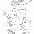 WAVE RUNNER FX CRUISER HO- FY1800AJ Выхлопная система 3
