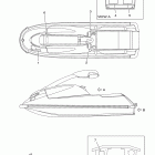 SUPER JET-SJ700B-J Наклейки предупреждения