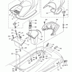 WAVE RUNNER FX CRUISER HO- FY1800AJ Сидение