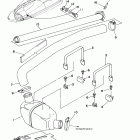 WAVE RUNNER SUPER JET SJ700B-K Выхлопная система 2