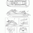 WAVE RUNNER FZS GX1800AJ Наклейки предупреждения