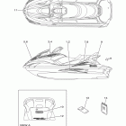 WAVE RUNNER FX CRUISER HO- FY1800AJ Наклейки