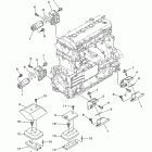 WAVE RUNNER FZS GX1800AJ Крепление двигателя