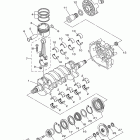 FX SUPER HIGH OUTPUT FX1800-J Коленчатый вал & Поршень