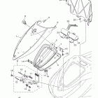 VX1100CH/VX1100H Капот 2