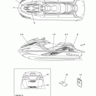 WAVE RUNNER FZR-GX1800HB Наклейки