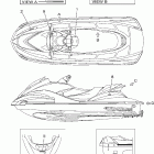 FX CRUISER-FX1000-G E/FX1000-G J/FX1000-G Наклейки предупреждения