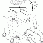 VX DELUXE -VX1100B-G/VX1100A/B-/VX1100A-G Выхлопная система 3