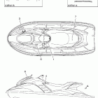 GP1300-E/GP1300-E J/GP1300-E E Наклейки предупреждения