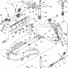 FX CRUISER-FX1000-E/FX1000A-E Выхлопная система 2