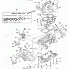 XLT800 - XA800AC Цилиндр и картер 1
