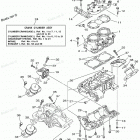 GP800R - GP800AC Цилиндр и картер 1