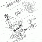 FX140  High Output (Cali.) - FX1100CC Коленчатый вал и Поршень