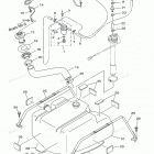 XLT800 - XA800AC Топливный бак