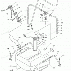 GP800R - GP800AB Топливный бак