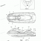 FX140 CRUISER - FX1000ACB Наклейки