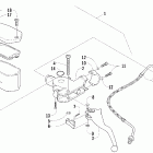 300 Передний тормоз ручной