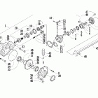 300 Front drive gearcase assembly (4x4)