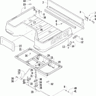 500 TBX Cargo box and tilt frame assembly