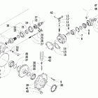 500 TRV Auto Передний редуктор