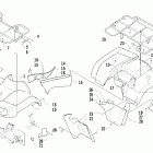 400 4x4 Man Body panel assembly