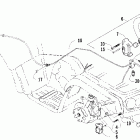 400 4x4 Auto Гидравлический тормозной механизм