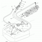WAVERUNNER GP1200R - GP1200A Топливная магистраль