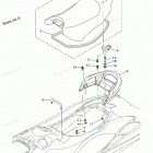 WAVE RUNNER GP1200R - GP1200ACA Сидение
