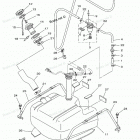 GP1200 - GP1200AA Топливный бак