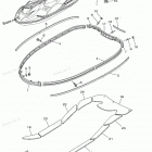 WAVE RUNNER GP1200R - GP1200ACA Gunwale Mat