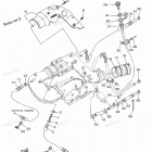 WAVE RUNNER GP1200R - GP1200ACA Выхлопная система 2