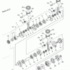 WAVERUNNER GP1200R - GP1200A Коленчатый вал и Поршень
