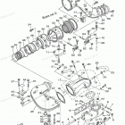 WAVERUNNER GP1200R - GP1200A Выхлопная система 1