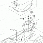 GP1200R - GP1200AZ Сидение