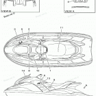 GP1200R - GP1200AZ Наклейки предупреждения