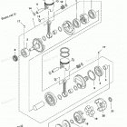 XL700 - XL700Z Коленчатый вал и Поршень