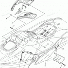 GP1200R - GP1200AZ Капот